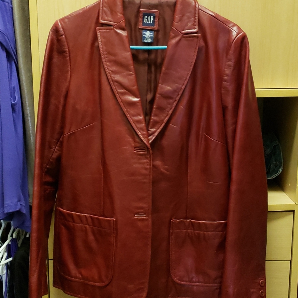 Leather jacket